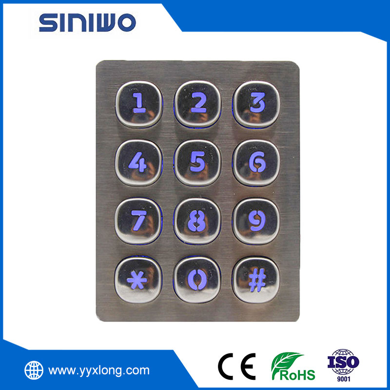 12 Tombol Keypad Industri