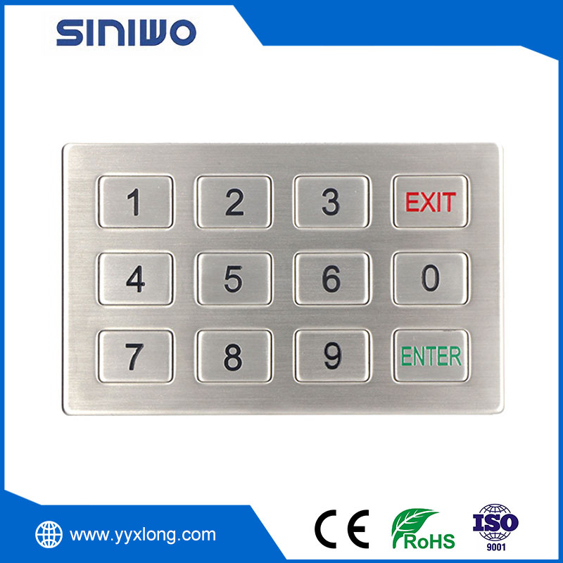 Keypad Kunci Kabinet Industri