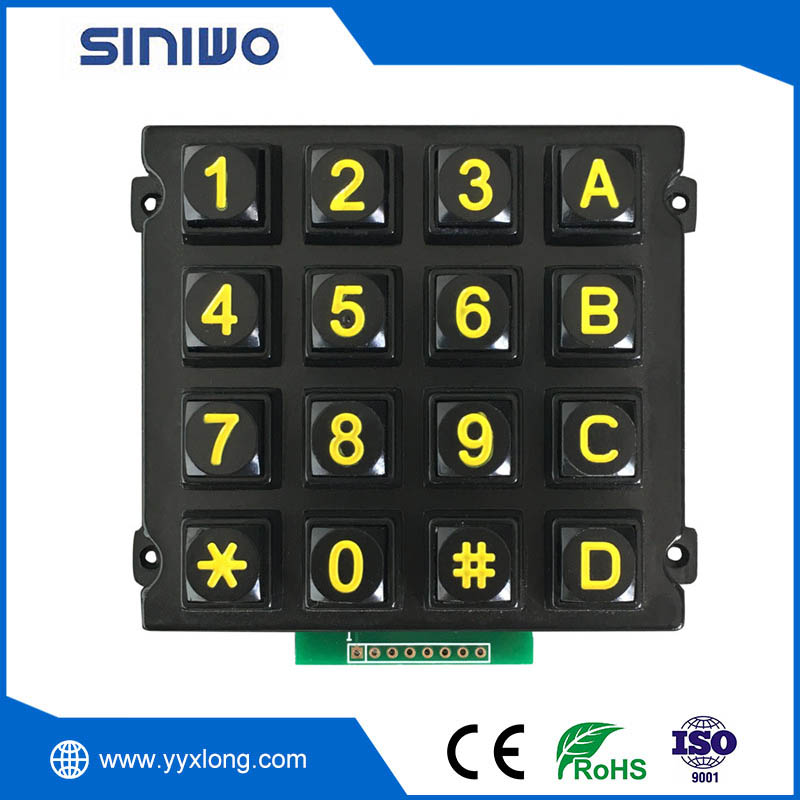 Kios Industrial Metal Keypad