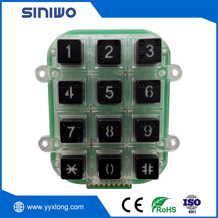 Waterproof Industrial 3x4 Ngalih Keypad