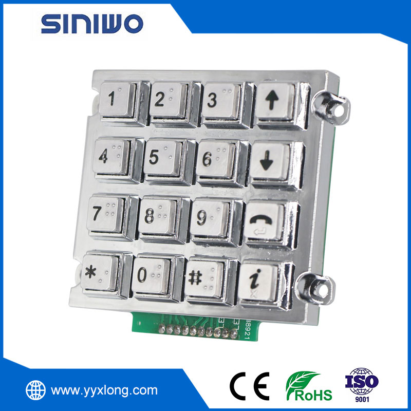 Seng Alloy Industrial Keypad